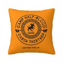 Cabin Thirteen  Hades  Percy Jackson  Camp HalfBlood Square Pillowcase Pillow Cover Cushion  Throw Pillow for Home Bedroom 30x30 cm 12x12 in
