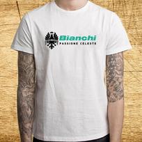 Men's and Women's T-shirts Bianchi Passione Celeste M
