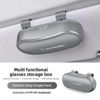 URXE5 Car Sun Visor Organizer Glasses Ticket Card Box Styling Accessories For Citroen C6 C4 C3 C2 C1 2CV VTS DS3 DS5 RD3 Grand C15 C4L