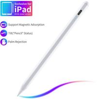 Stiliusas rašiklis iPad Air 5 4 3 9 10 kartos Mini 6 5 Apple Pencil 2/1 iPad Pro 11 9/8/6 2018-2025 Atmetimas delno balta