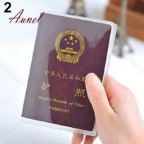 Beauty Waterproof Clear Travel Passport Case Cover Protector ID kortelės laikiklio laikiklis Clear