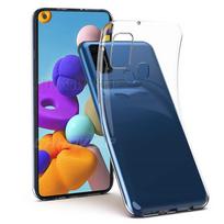 Skirtas Samsung Galaxy A21S A51 A71 A01 A11 A21 A31 A41 dėklas Skaidrus minkštas silikoninis telefono dėklas, skirtas Samsung M30S M11 M31 M215F M115F skaidrus TPU dangtelis Samsung Galaxy M31