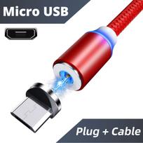 Led 2.0A USB įkroviklio laidas C tipo laidas Mikro USB mobiliojo telefono greitas įkrovimas Micro raudona