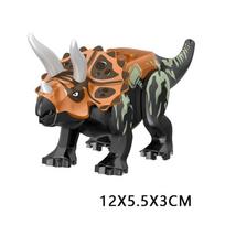 8 stiliaus dinozaurai statybiniai blokai žaislai plytos figūrėlės žaislai vaikams gimtadienio kalėdinė dovana 01