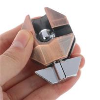 Naujo stiliaus vėžlio lydinio lukšto užraktas dėlionė Klasikinis metalinis galvosūkis IQ EQ testo intelektas žaislas Dovana suaugusiems vaikams vaikams 1pc