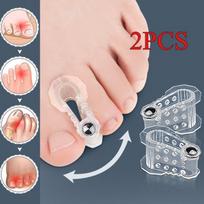 2 vnt Bunion Hallux Valgus Corrector Toe Spreader separatorius Nykščio pirštų korekcijos tiesintuvas pėdų priežiūros priemonė 2pcs