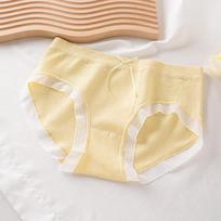 Women's Underwear Pure Cotton Bacteriostatic Seamless Breathable Large Size High Elastic Shorts Briefs one size kūdikio rožinė spalva