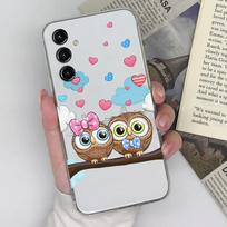 Dėklas, skirtas Samsung Galaxy S6 S7 edge+ S23 S22+ Ultra J3 4 5 6 mielas smūgiams atsparus permatomas silikoninis telefono dangtelio animacinis piešinys, skirtas Samsung Coque buferiui Samsung S20+