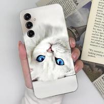 Dėklas, skirtas Samsung Galaxy S6 S7 edge+ S23 S22+ Ultra J3 4 5 6 mielas smūgiams atsparus permatomas silikoninis telefono dangtelio animacinis piešinys, skirtas Samsung Coque buferiui Samsung S22 Ultra