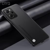 POCO X5 Pro dėklas, odinis rašto dangtelis, atsparus smūgiams Funda Coque prabangus odinis dėklas, skirtas POCO X5 POCOPHONE X5 Pro For POCO X5 Pro 5G juoda