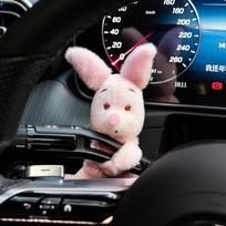 Automobilių dekoravimo lėlės Pilot Pawdog Vairo žibintai Valytuvas Wye Shield Ornamentas Mielas lankelis šunų automobilio valytuvų lėlė Interjero priedai