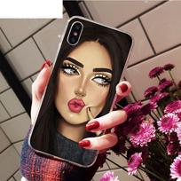 Musulmonų islamo arabų hidžabo veido grotelės Eyes Koranas telefono dėklas, skirtas iPhone 11 12 13 pro max X XS MAX 6 6s 7 7plus 8 8Plus 5 5S SE XR dangtelis iphone 6plus 6splus