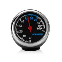 Mini automobilių automobilių skaitmeninis laikrodis Automatinis laikrodis Automobilių termometras, drėgmės matuoklis, papuoštas ornamentu 57#