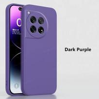 „OnePlus 12“ dėklui „OnePlus 11 12 10 PRO 9RT“ skysto silikono dangtelis, skirtas „One Plus ACE Racing 2 Pro TPU“ dėkliams, atsparus smūgiams, apsauginis telefono galinis dangtelis For Oneplus 12 violetinė