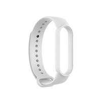 Kvėpuojantis dirželis skirtas „Mi Band 5 5NFC 6 6NFC Smart Watch“ riešo apyrankei balta