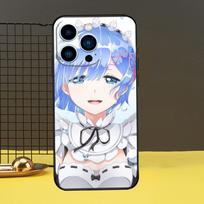 Re Zero Rem Phone Case For iPhone 12 11 14 Pro MAX XR X XS Max Case For iPhone 13 Pro Max 7 8 Plus SE2 iPhone 6 6s