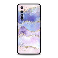 Glitter Agate Marble For Realme GT Neo2 3 Phone Case For Realme 9 8 7 6 GT2 Pro Plus 5G 8i 9i C3 C21 C11 C25 C35 C21Y Cover Realme C21