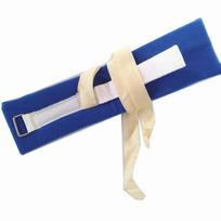 Medicininis universalus paciento galūnių suvaržymo dirželis vyresnio riešo kulkšnies fiksavimo diržas beige
