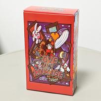 10.3*6cm Love and Courage Quest Tarot (Pocket Edition),78 Tarot Deck The Little Princess' Fantasy Journey Tarot Cards red