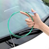 Automatinis stoglangio kanalizacijos valymo įrankis automobilio vamzdžiui lankstus šepetys priekinio stiklo valytuvo skylės ilgas vamzdžių valiklis 78.74inch