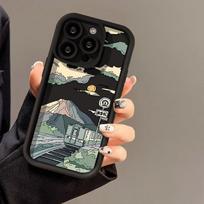 Telefono dėklas, skirtas iPhone 16 13 11 Pro Max iPhone 11 13 16 Samsung S24 Ultra Samsung A54 Redmi note 12 11 Infinix Case iPhone 7&8 juoda