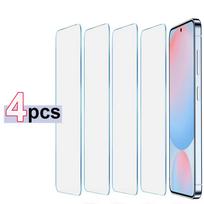 4vnt Samsung Galaxy A06 A16 A36 A56 A05 A05S A15 A25 A35 A55 A54 A14 S23 FE S24 FE A53 ekrano apsauginė plėvelė pilnai dengiantis grūdintas stiklas Samsung S24 FE balta