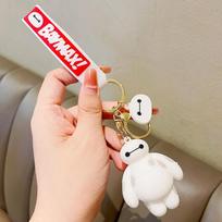 Didvyrio raktų pakabukai Animacinis Baymax lėlės pakabukas Raktų pakabukas Berniukams Mergaitėms Figūrėlės Aksesuarai Dovanos