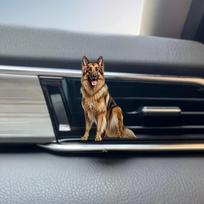 Automobilio kvepalų ventiliacijos spaustukas, automatinis oro išleidimo angos difuzorius Draugui dovanotas kvepiantis šuns papuošalas
