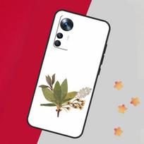 Flowers Pressed For POCO F5 X3 X5 Pro F3 F4 M5s X4 GT Case For Xiaomi 13 14 Pro 11T 12T 13T Pro 12 Lite 12X Mi 12 black