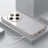 For Xiaomi Poco C75 Case POCO C75 Phone Case Poco C75 Cover Luxury Square Plating Shockproof Back Cover For Poco C75&Case & Strap