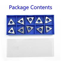 Shims Triangle For TNMG1604 Insert Turning Tool Parts Carbide 10 Pcs/Set Useful
