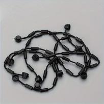 5 vnt. Juodo voratinklio virvės jungtys Statybiniai kaladėlių grandinės mechanizmai Statybinė kaladėlė 14226 63141 Priedai kūrybingiems aukštųjų technologijų MOC blokams 5pcs