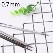 0,5/0,7 mm metalinis mechaninis automatinis pieštukas mokykliniams rašymo, piešimo reikmenims 0.7mm