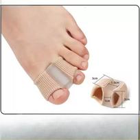 Pirštų atskyriklis nuo Hallux Valgus (kauliuko ant kojos piršto), sutampančių pirštų atskyriklis, vyrams ir moterims, pluoštinis, dviejų angų pirštų įtvaras, ortozė 1.5cm(size S)