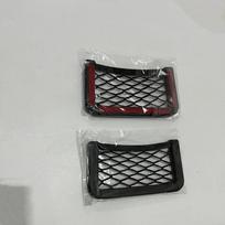 Kompaktiško automobilio tinklelio kišenės organizatorius - Daugiafunkcinis interjero laikymo tinklelis (15x8 cm)