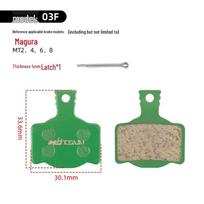 Hidrauliniai diskiniai stabdžių keraminiai kaladėlės kalniniams dviračiams Ceramic Pads Pair