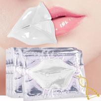 5pcs Crystal Collagen Lip Mask Lips Plumper Pink Lip Patches Moisture Nourishing Essence Cosmetics Skin Care for Beauty 5PCS balta