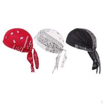 Kepuraitė nuo plikimo Galvos skara Musulmoniška bandana Turbanas Rinkinys iš 3 vnt.