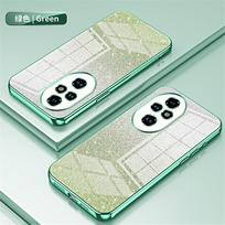 For Honor 200 Pro Gradient Glitter Plating Clear Phone Case For Huawei Honor 200 Lite 100 90 80 70 60 50 30 20 Pro Bumper Cover For Honor 200