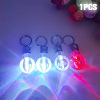 Naujiena Apšvietimas Mini LED Lemputė Raktų pakabukas Raktų žiedas Apšviesti Animacinio Filmo Automobilio Raktų Pakabukas Lempa Pakabukas Raktų Pakabukas Kalėdinė Dovana balta
