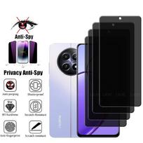 4 vnt. skirti realme 12 5g stiklas oppo realme 12 5g apsauginis ekrano apsauginis nuo atspindžių privatumas anti-šnipas grūdintas stiklas realme 12 for OPPO Reno5 Lite gryna