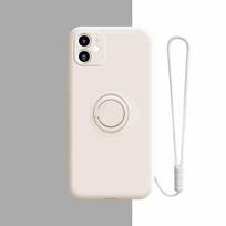 Silicone Case For Samsung Galaxy A55 A56 5G A54 A53 A52 A24 A33 A14 A34 A35 A25 A36 A26 A16 A15 Magnetic Kickstand Cover Bumper Galaxy A55 5G antikinės baltos spalvos