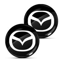 Automobilio spynos rakto skylutės lipdukai Durų spynos apsauga Automobilio 3D lipdukai Mazda 6 3 CX5 5 2 323 CX7 Demio Atenza Axela MX30 CX30 CX3 CX9 RX8 RX7 2Pcs