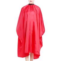 Hairdressing Cape Unisex Waterproof Adjustable for Salon Barber Styling Hair Cutting Red