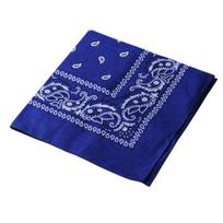 Stilingas paisley rašto kvadratinis bandanos galvos apdangalas Unisex Hiphopui prakaitą sugeriantis kaklaskaris brown
