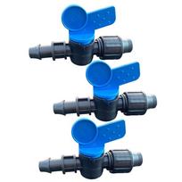 16 mm vamzdžių jungtys Rutulinis vožtuvas Laistymo jungtis 3pcs