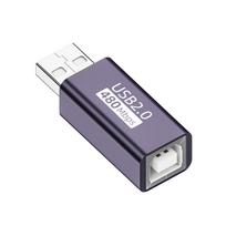 Moteriškas USB B į Male USB/Type C/MiDi/Mini USB/Micro USB keitiklis-adapteris 480Mbps duomenų perdavimas pianinui ir kt. USB