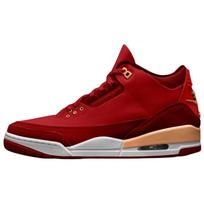 Air Jordan 3 Retro Bin23 Vyriški sportbačiai Raudoni Team-Red Metallic-Gold IO7744-600 35.5