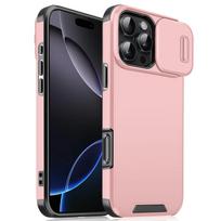 Stumdomas kameros apsauginis dangtelis, skirtas iPhone 17 16 Pro Max, smūgiams atsparus šarvuotas telefono dėklas, skirtas iPhone 11 12 13 14 15 Pro Max Plus 16e Dėklai iPhone 15 Pro Max mėlyna