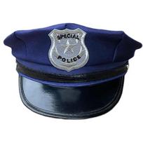 Policijos vakarėlio kostiumų kepurės Vakarėlio berniukui Kaukės vakarėlio Cosplay aksesuaras policijos vakarėliui Kaukės kepurė mėlyna